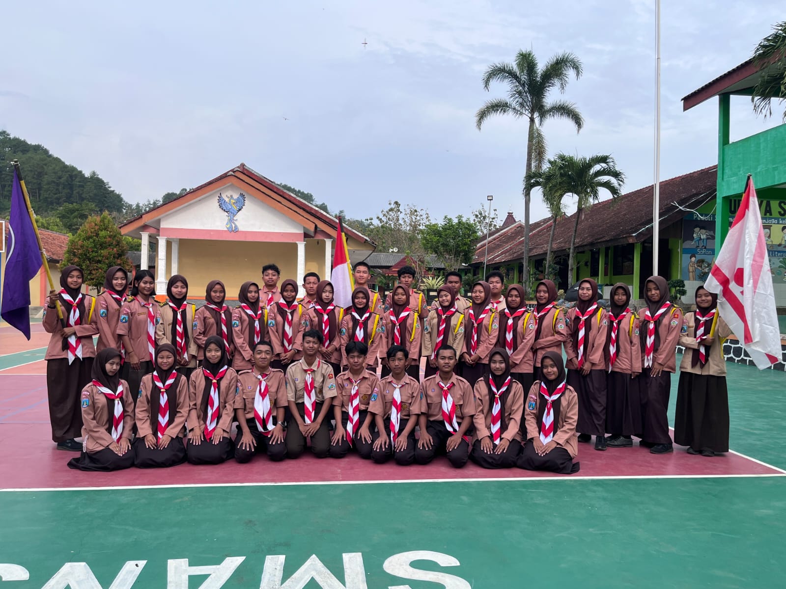 Pramuka SMAN 1 Sine Raih Juara Gugus Unggul Tingkat Kecamatan